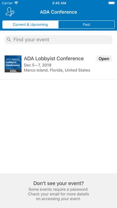 ADA Lobbyist Conference screenshot 2