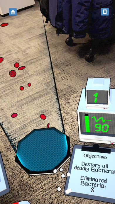 BacteriAR iPhone screenshot 6 - Games app