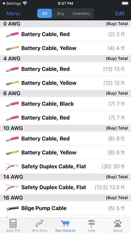DC Wire Sizer screenshot 5 of 10