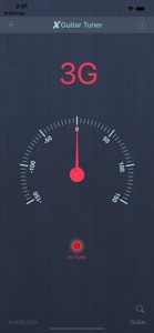 X Guitar Tuner Pro screenshot #1 for iPhone