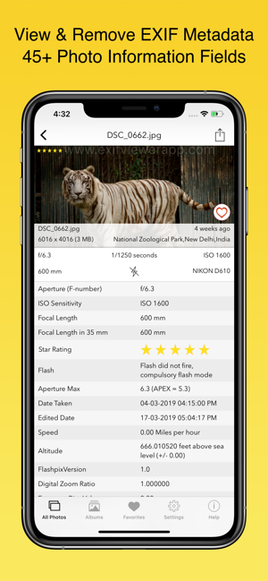 EXIF Viewer by Fluntro Screenshot