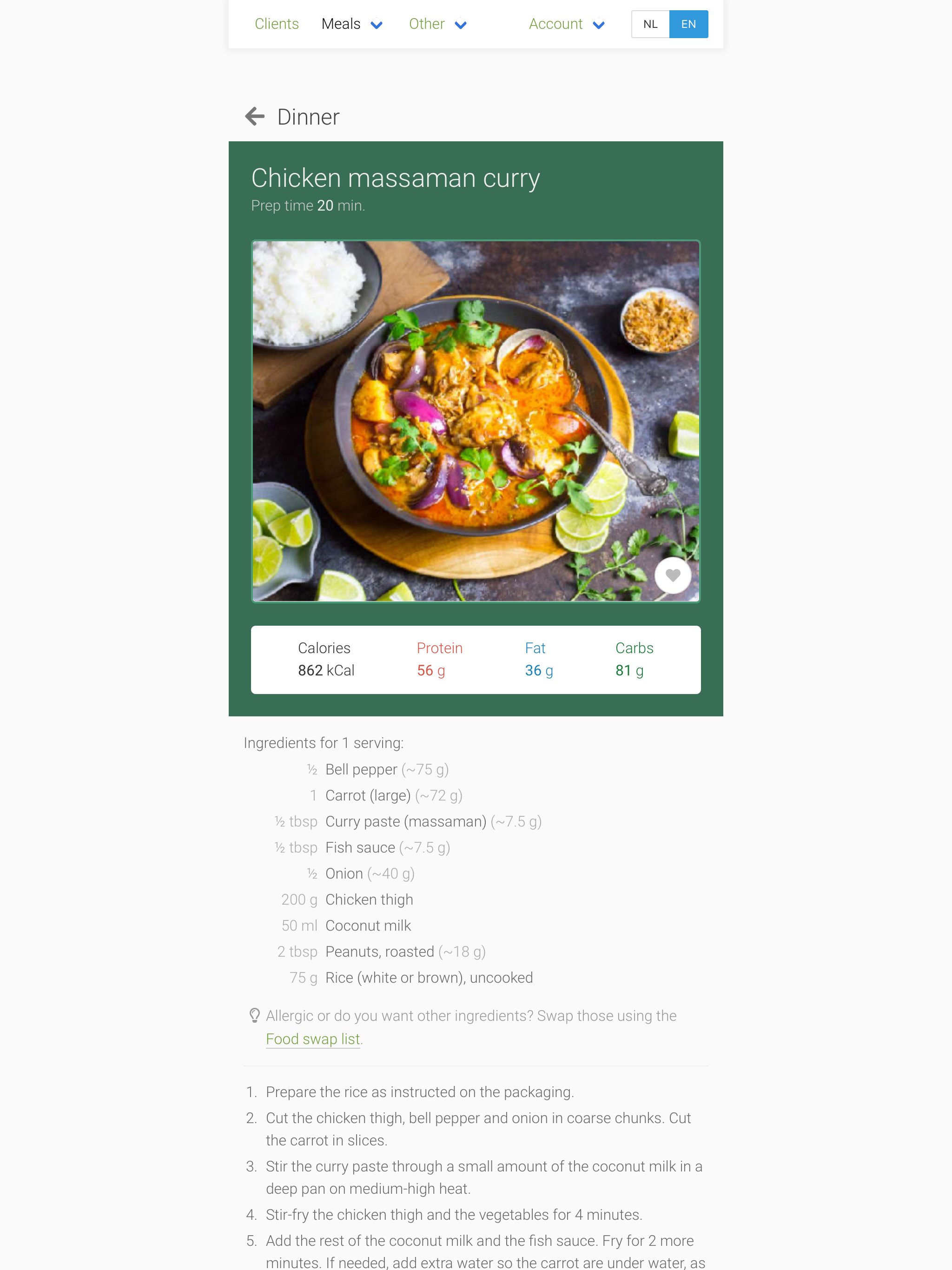 WeekMeals