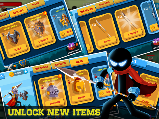 Screenshot #6 pour Stickman Archer - Spear War