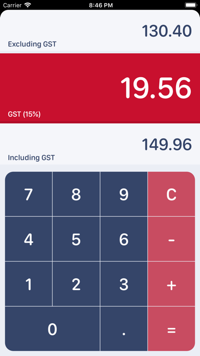 NZ GST Calculatorのおすすめ画像2
