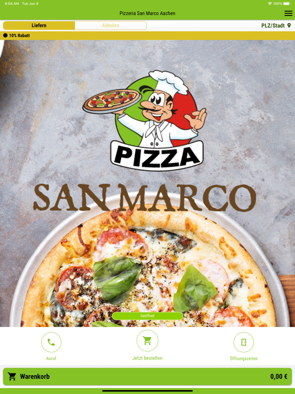 Screenshot #4 pour Pizzeria San Marco Aachen