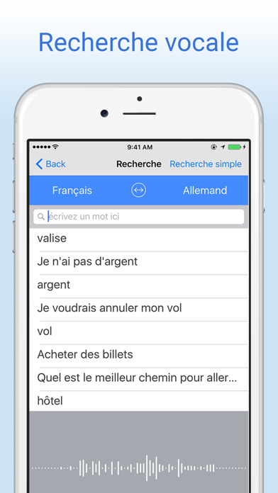 Screenshot #2 pour Dictionnaire français-allemand