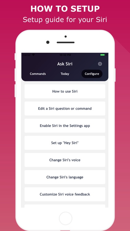 App for Siri for iPhone