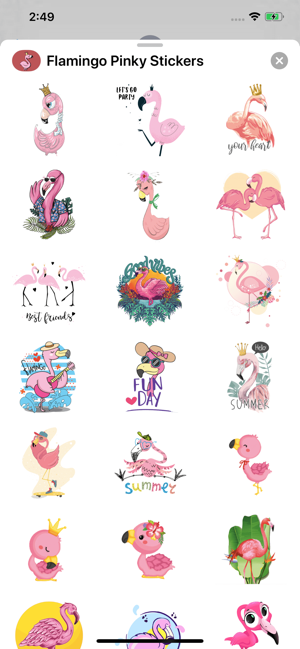 Flamingo Pinky Stickers(圖3)-速報App