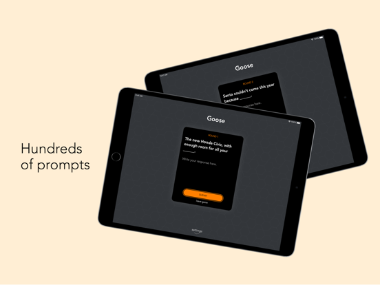Goose Card Game iPad screenshot 2 - Games app