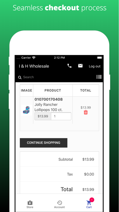 Screenshot #2 pour I & H Wholesale