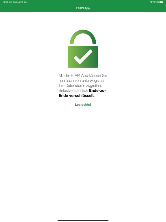 Screenshot #4 pour FTAPI Datarooms