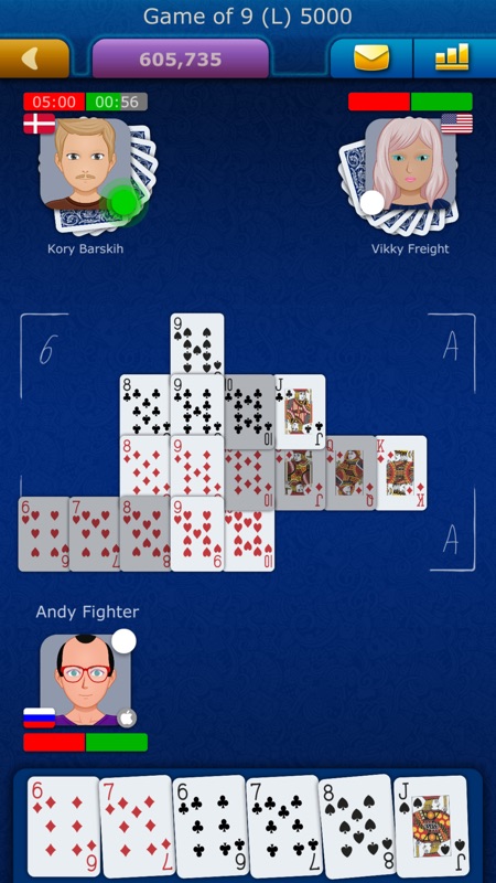 Online Sevens LiveGames screenshot 1