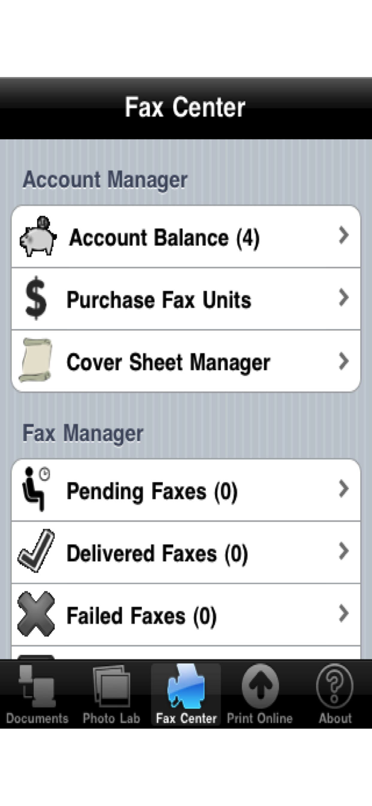 Fax Print & Share Pro screenshot 5