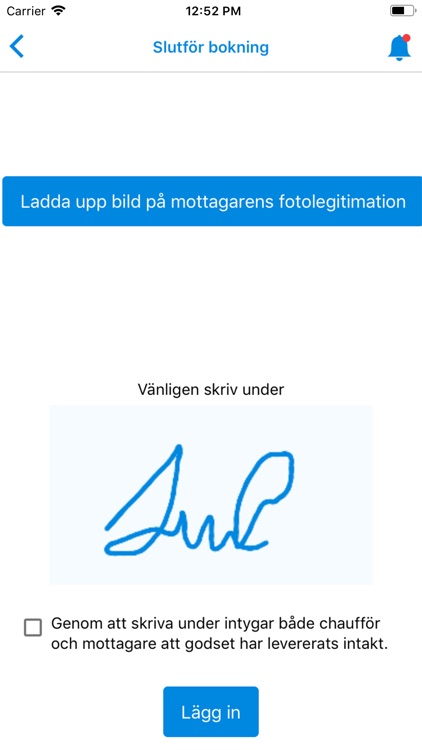 Gofrakt Chaufför screenshot-4