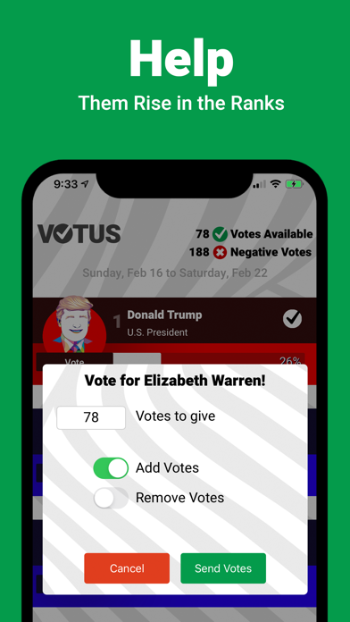 Screenshot #2 pour VOTUS - Vote for Social Change