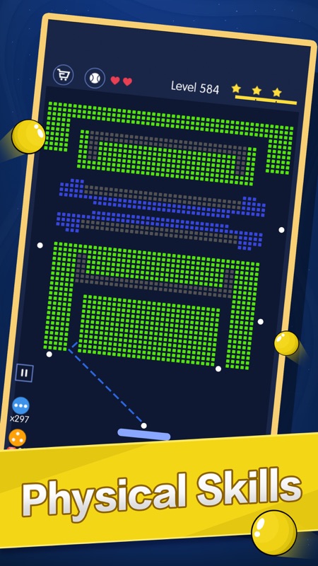 Break Bricks - physics balls screenshot 1