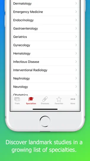 Screenshot von Journal Club: Medicine auf dem iPhone 2
