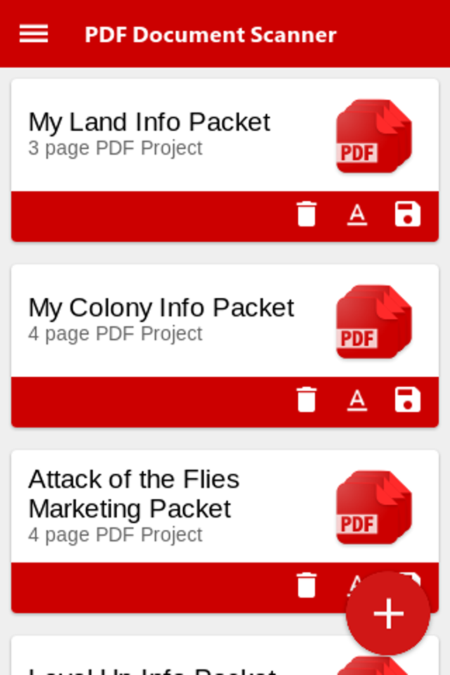 PDF Document Scanner
