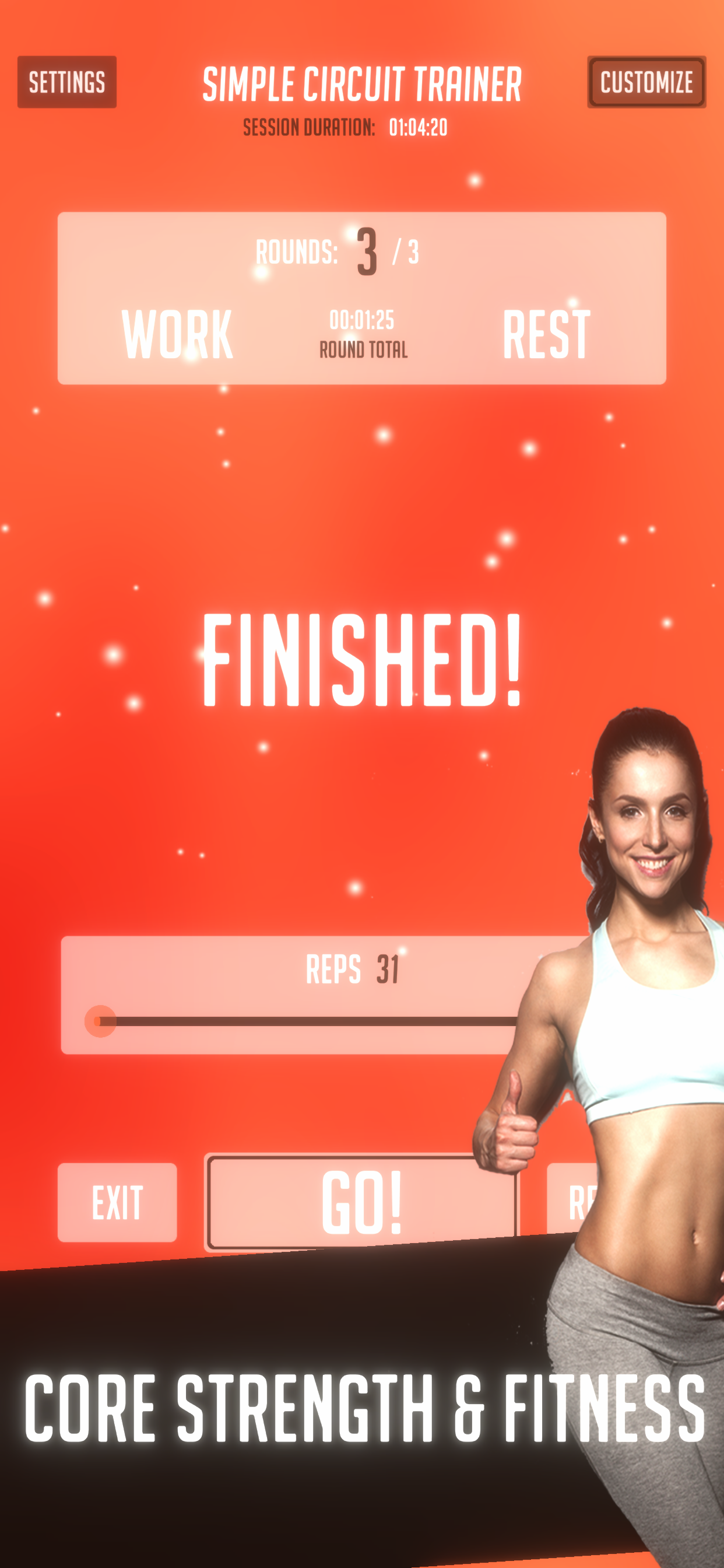 Simple Circuit Interval Timer screenshot 9