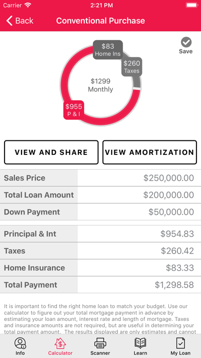 Mortgage Express Screenshot