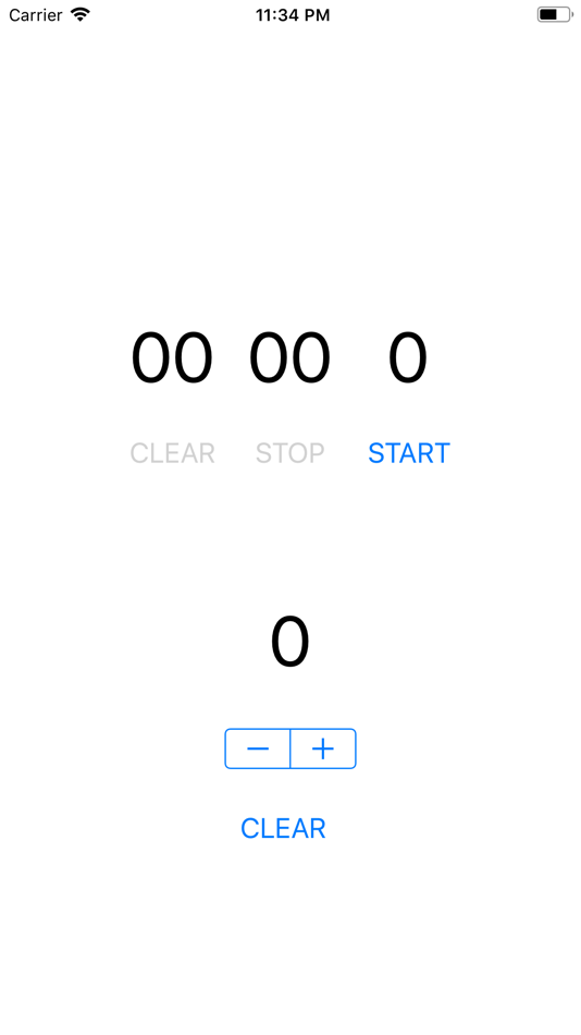 #1. Stopwatch & Counter (iOS) Podle: Systemiko Inc.