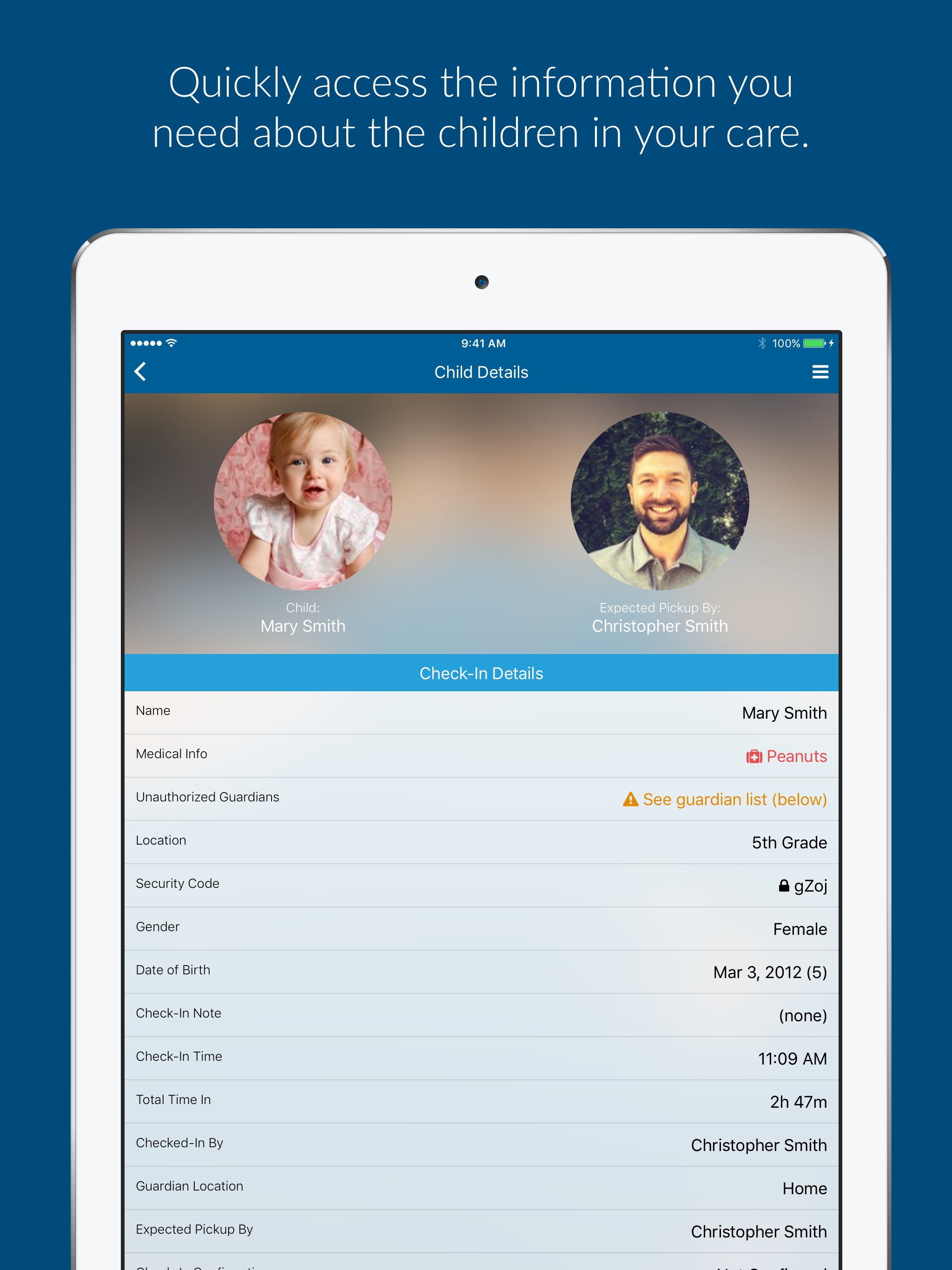 KidCheck Admin