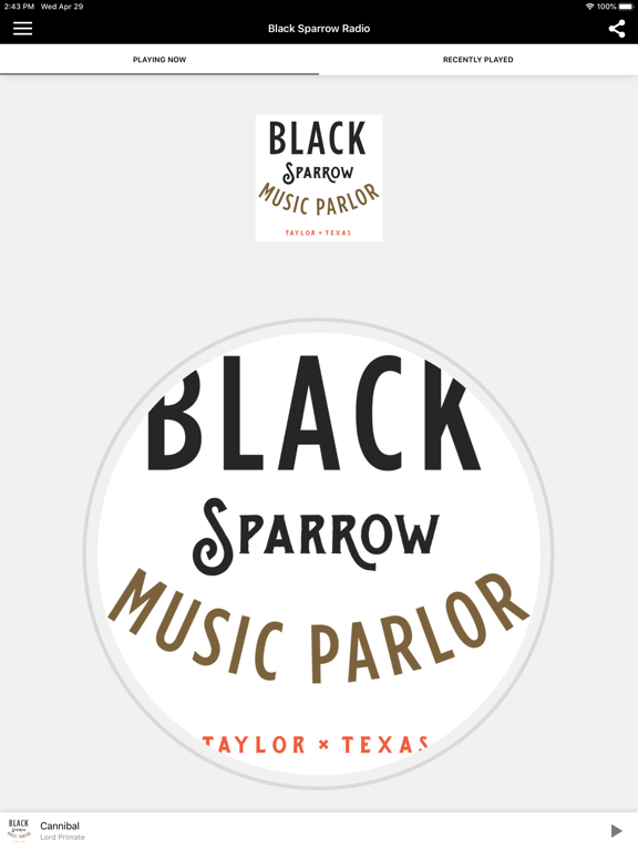 Screenshot #4 pour Black Sparrow Radio