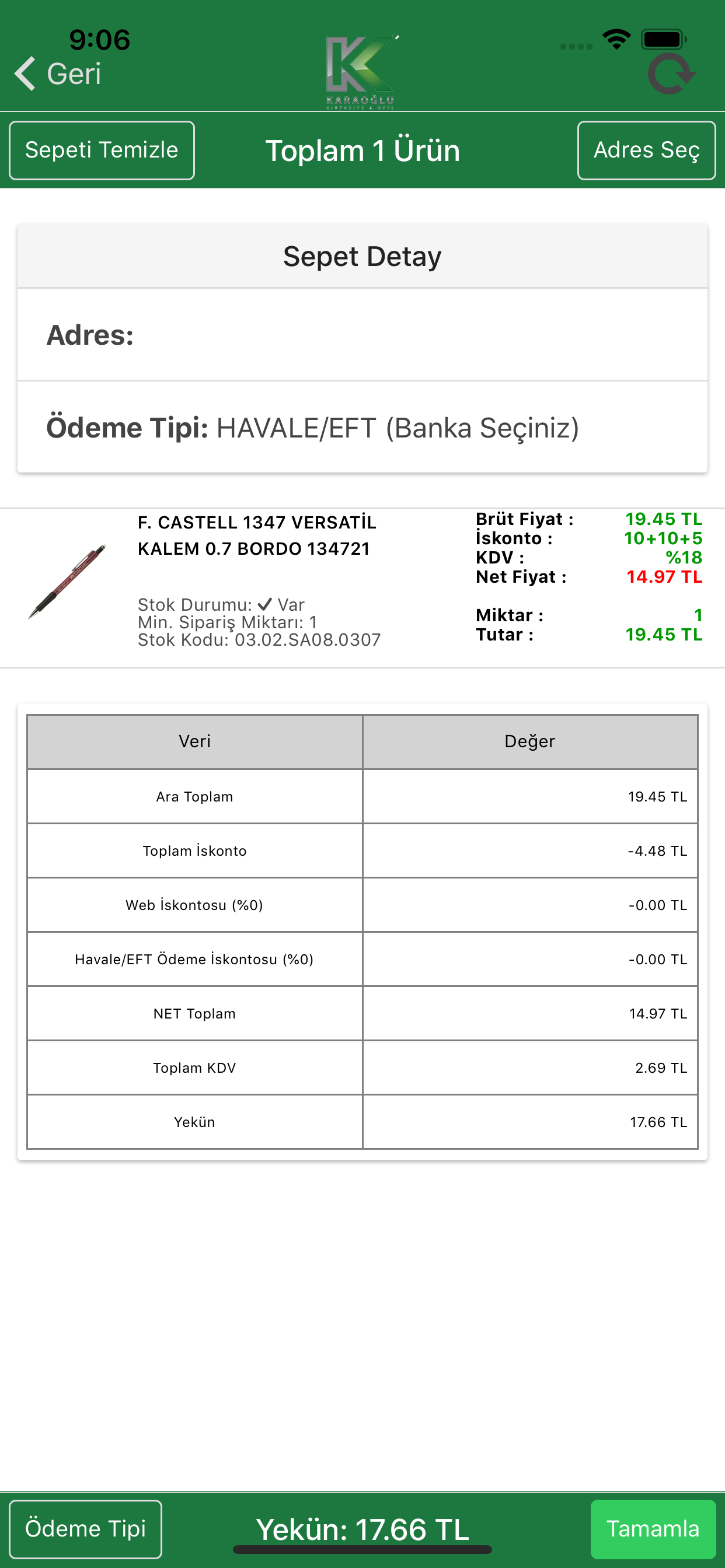 Karaoğlu B2B screenshot 4