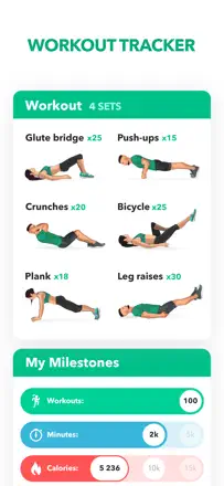 Home Fitness Workout by GetFit: Screenshot 1 von 9