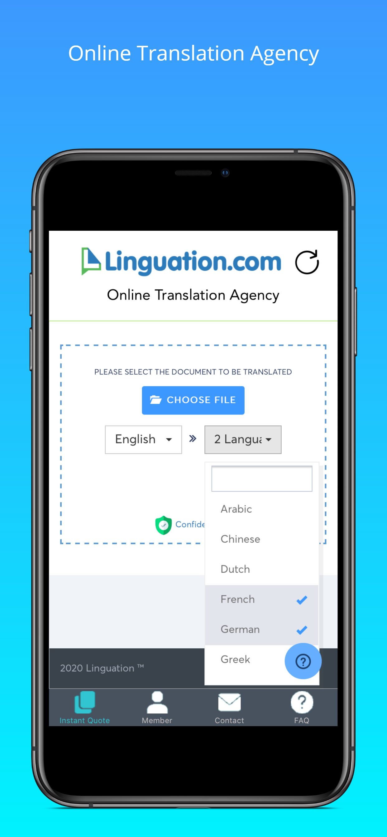 Linguation screenshot 2