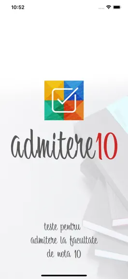 Game screenshot Admitere10 - teste grilă mod apk