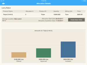 Agvance Sales screenshot #2 for iPad