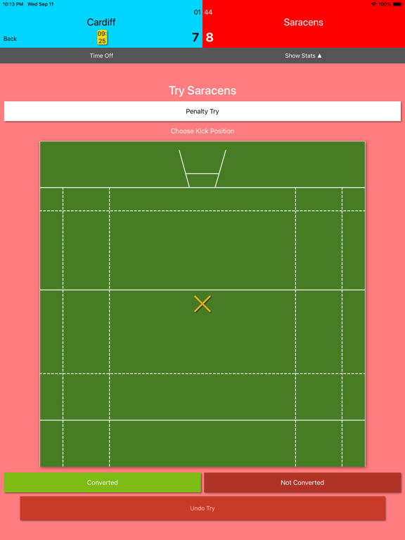 Screenshot #6 pour Breakdown: Rugby Stats