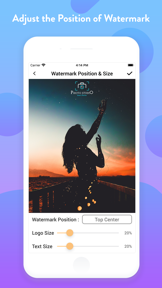 Add Logo Watermark on Photos screenshot