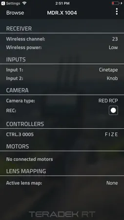 Teradek RT screenshot 2