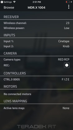 Teradek RT screenshot 2