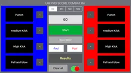 ukfpro score combat lite iphone screenshot 3