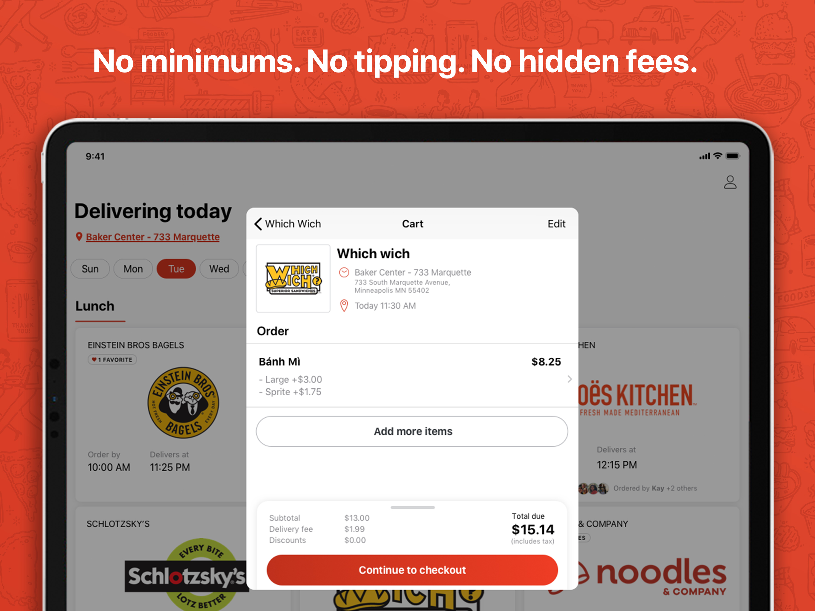 Foodsby: Local Food Delivery screenshot 10
