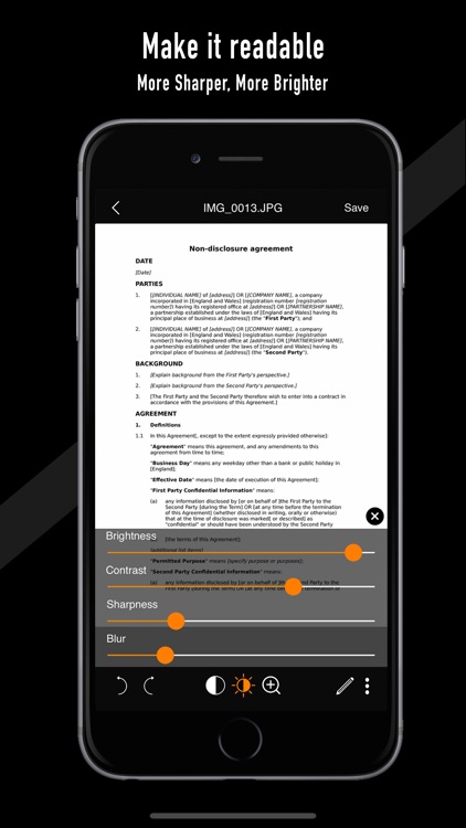 dScanner -Best Doc PDF Scanner screenshot-3