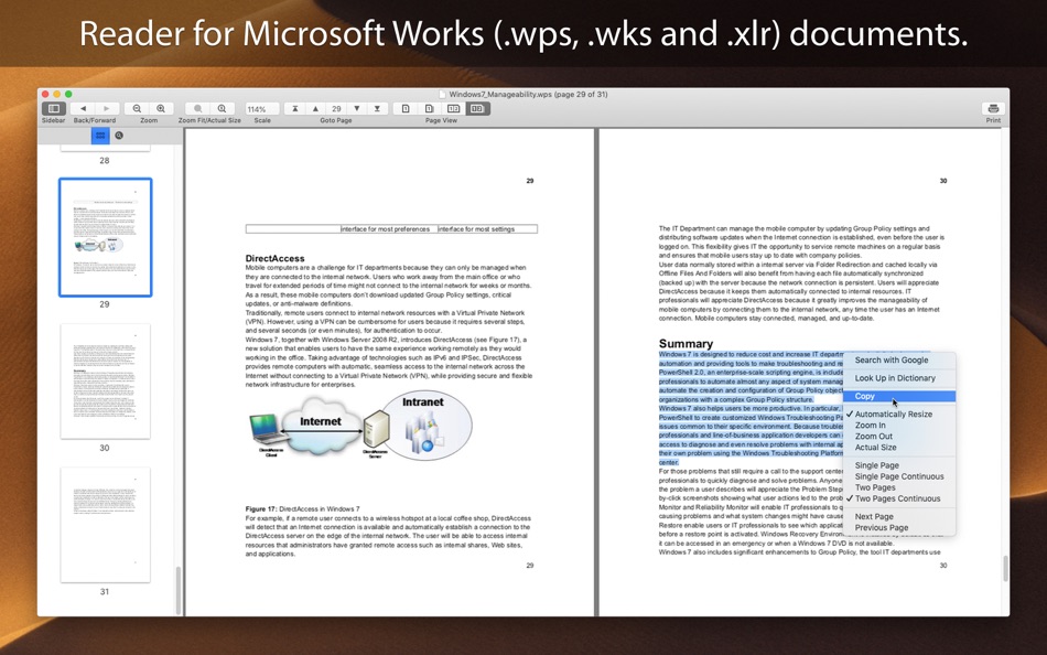 #1. WPS Reader : for MS Works (macOS) 由: RootRise Technologies Pvt. Ltd.