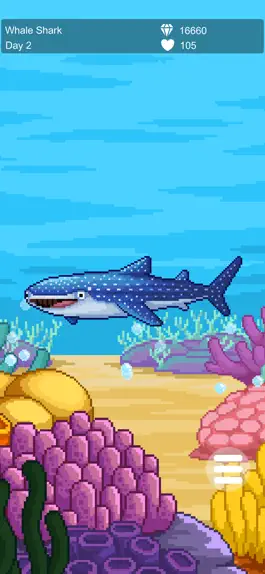 Game screenshot Shark -  Grow with a tap mod apk