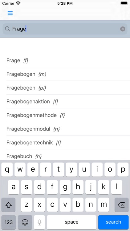 German Article Finder