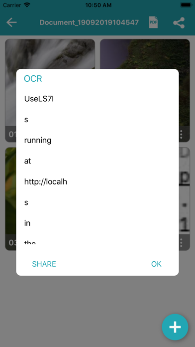 ScanDoc Camera to PDF Scanner iPhone screenshot