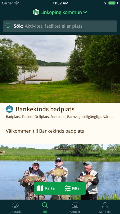 Linköpings Naturkarta