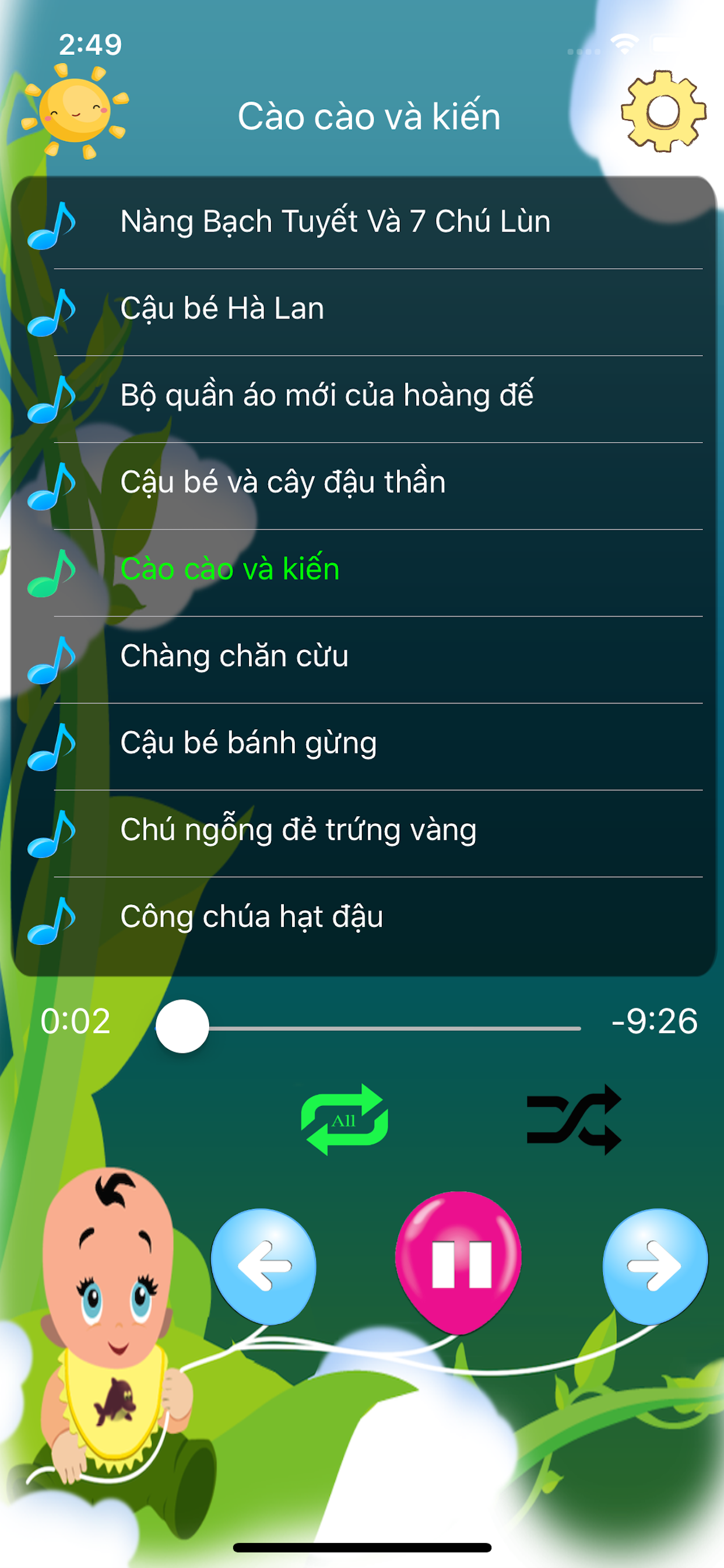 Truyện Cổ Tích Audio ABC screenshot 6