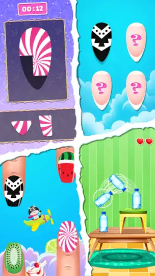 Скриншот ногти игра - игры маникюр на iPhone 6