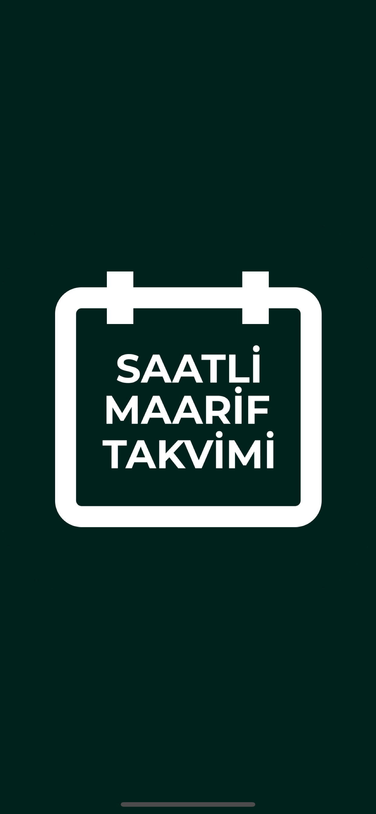 Saatli Maarif Takvimi