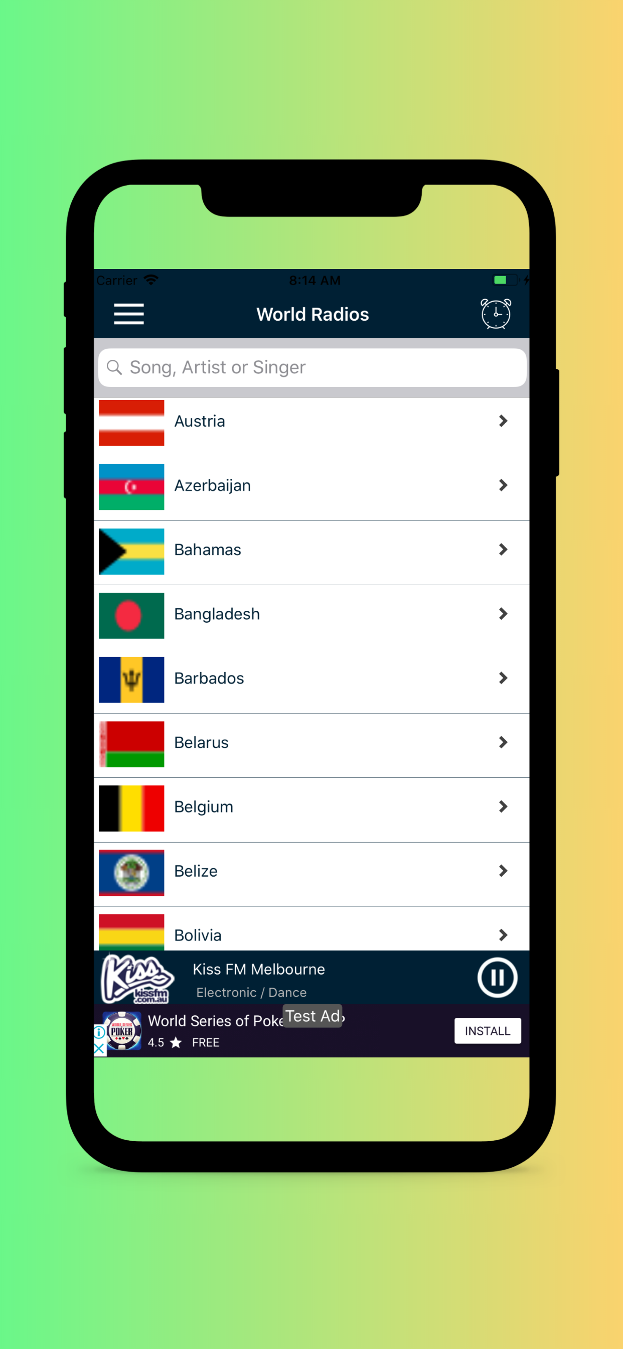 Radio Online - FM Radio World screenshot 4