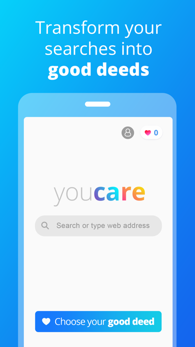 YouCare - Search Engine Screenshot