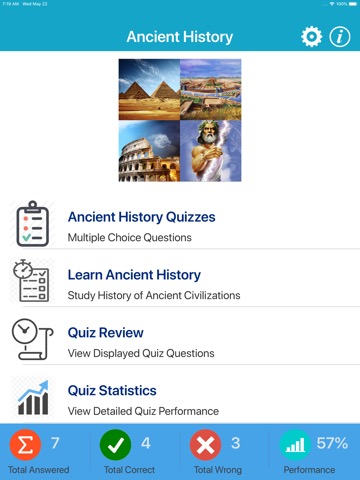 Ancient History Quizのおすすめ画像1